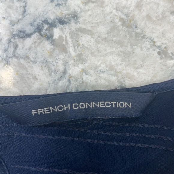 French Connection Sequin Striped Dress M - Picture 7 of 8